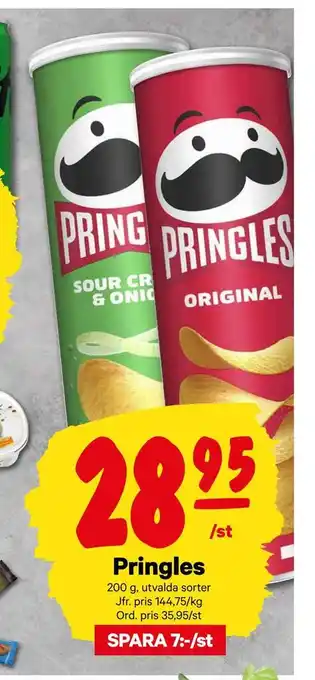 City Gross Pringles erbjuda