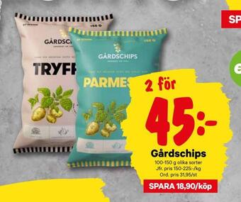 City Gross Gårdschips erbjuda