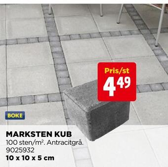 Jem&Fix Marksten kub erbjuda