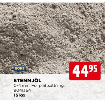 Jem&Fix Stenmjöl erbjuda
