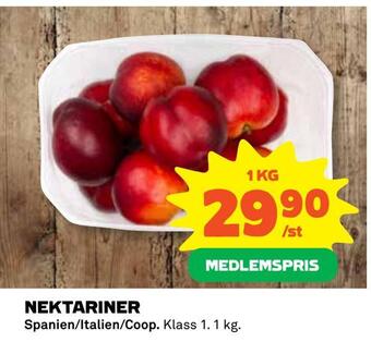 Coop Daglivs Nektariner erbjuda