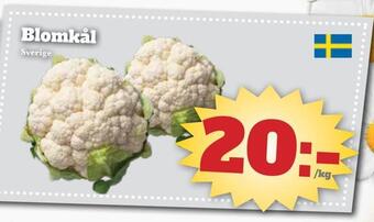Bonum Matmarknad Blomkål erbjuda