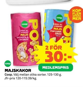 Coop Konsum Majskakor erbjuda
