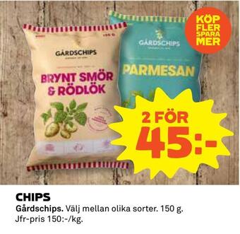 Coop Daglivs Chips erbjuda