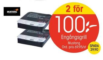 EKO Engångsgrill erbjuda