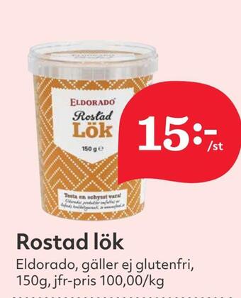 Hemköp Rostad lök erbjuda