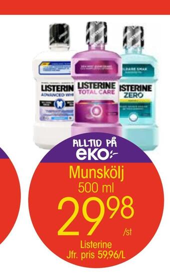 EKO Munskölj erbjuda