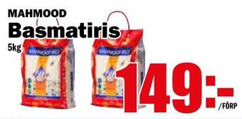 Matdax Basmatiris erbjuda