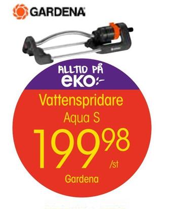 EKO Vattenspridare erbjuda