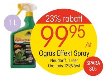 EKO Ogräs effekt spray erbjuda