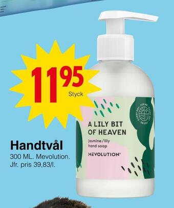 Matöppet Handtvål erbjuda