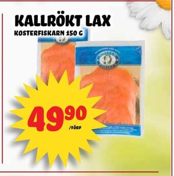 Nelins Kallrökt lax erbjuda