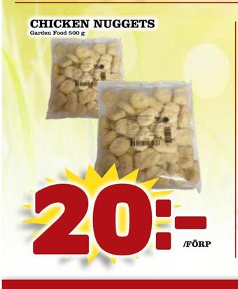 Prisma Mat Chicken nuggets erbjuda