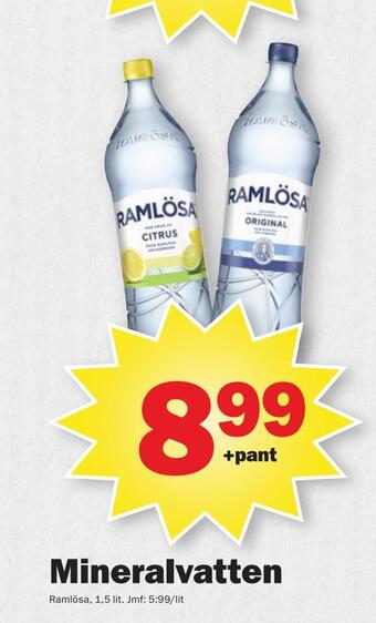 Pekås Mineralvatten erbjuda