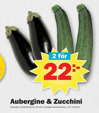 Pekås Aubergine & zucchini erbjuda