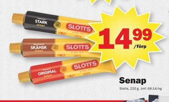Pekås Senap erbjuda
