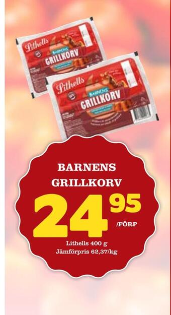 Prisma Mat Barnens grillkorv erbjuda