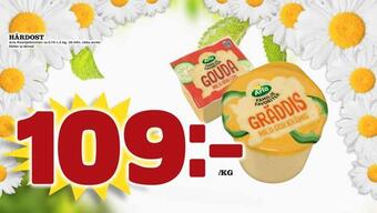 Supergrossen Hårdost erbjuda