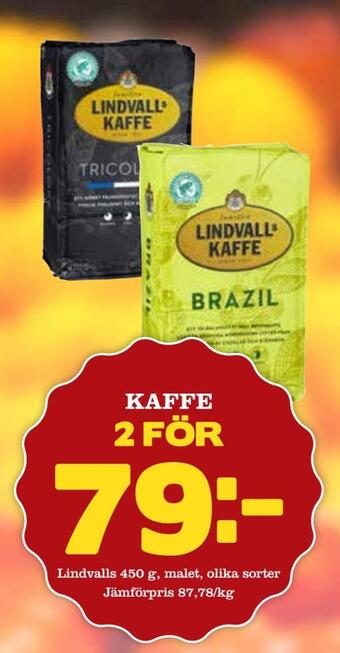 Supergrossen Kaffe erbjuda