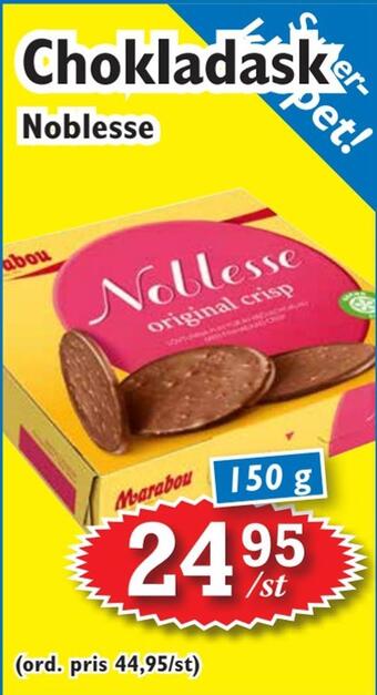 T-jarlen Chokladask erbjuda