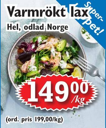 T-jarlen Varmrökt lax erbjuda