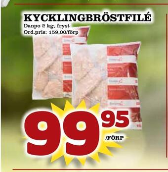 Supergrossen Kycklingbröstfilé erbjuda