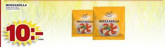 Supergrossen Mozzarella erbjuda