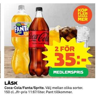 Coop Läsk erbjuda