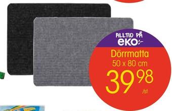 EKO Dörrmatta erbjuda
