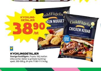 Coop Extra Kycklingdetaljer erbjuda