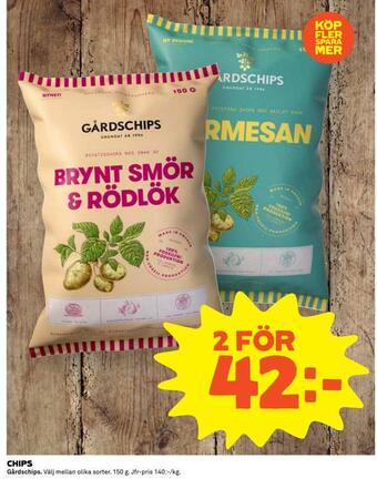 Coop Extra Chips erbjuda