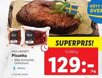 Lidl SVEA LANTKÖTT Picanha erbjuda