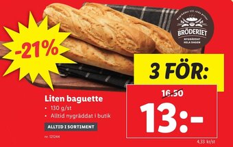 Lidl Liten baguette erbjuda