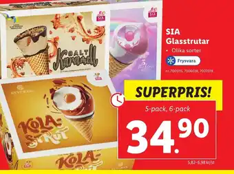Lidl SIA Glasstrutar erbjuda