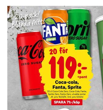 City Gross Coca cola läskedryck erbjuda