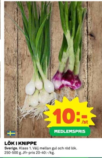 Coop Coop lök erbjuda