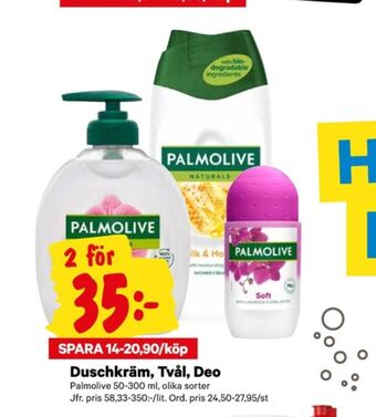 City Gross Palmolive deodorant roll-on erbjuda