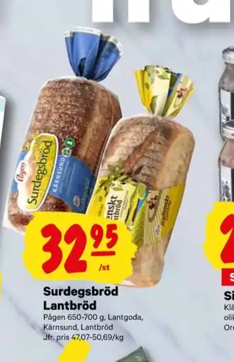 City Gross Lantgoda bröd erbjuda