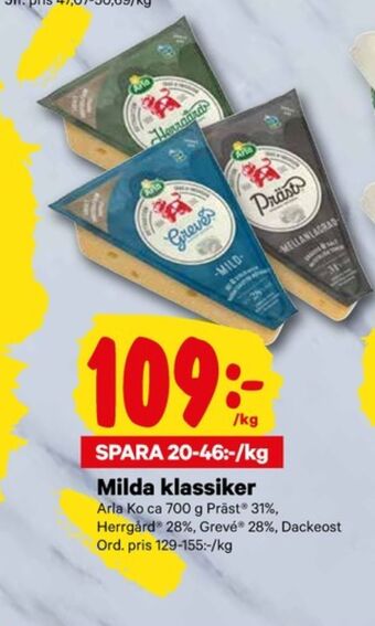 City Gross Arla prästost erbjuda