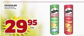 Nya Pulsen Pringles erbjuda