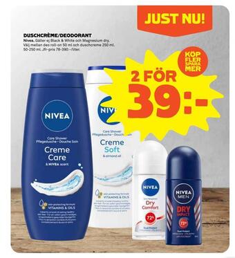 Duschcrème/deodorant