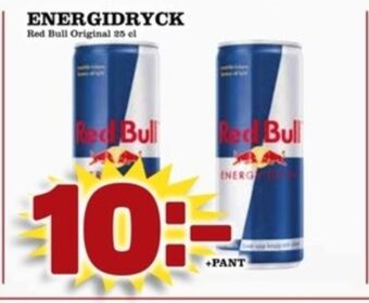 Matdax Red bull energidryck erbjuda