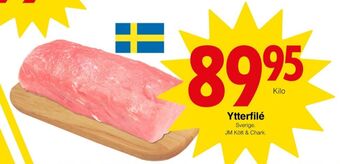 Matöppet Jm chark fläskytterfilé erbjuda