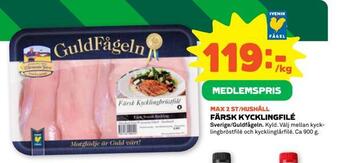 Stora Coop Färsk kycklingfilé erbjuda