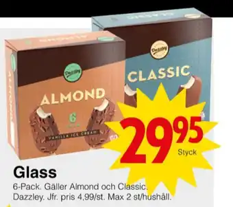 Almond glasspinnar