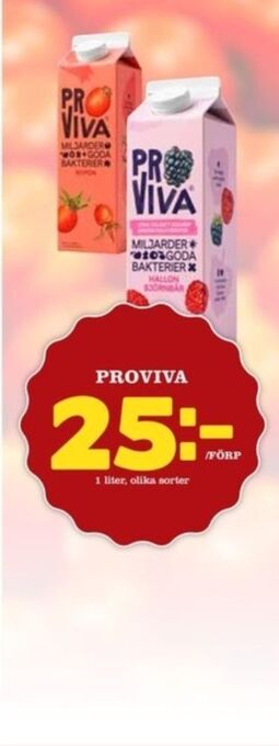 Matdax Proviva fruktdryck erbjuda