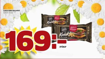 Matdax Lindströms hamburgare erbjuda