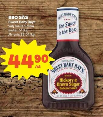 Stora Coop Bbq sås erbjuda