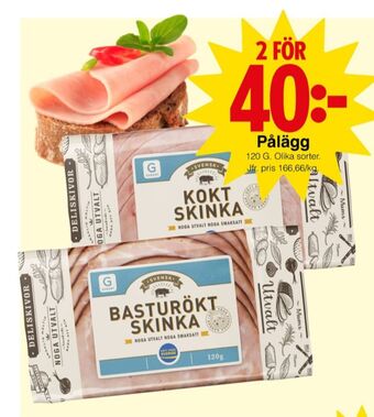 Matöppet Garant skinka erbjuda