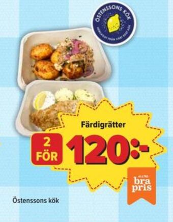 Östenssons Östenssons färdigrätter erbjuda